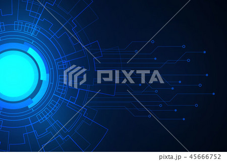 Abstract Technology Background , Circle digital , Abstract Technology Background , Circle digital , 45666752