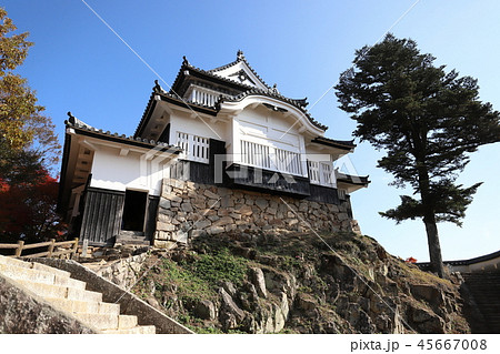 備中松山城 天守(現存天守 日本百名城 岡山県 高梁市) 備中松山城 天守(現存天守 日本百名城 岡山県 高梁市) 45667008
