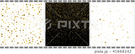 Falling Stars And Dots Abstract Backgrounds. 45668342