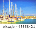 Puerto deportivo Marina Salinas. Yachts and boats in Marina of T 45668421
