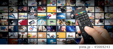 Television streaming video. Media TV on demand 45669243