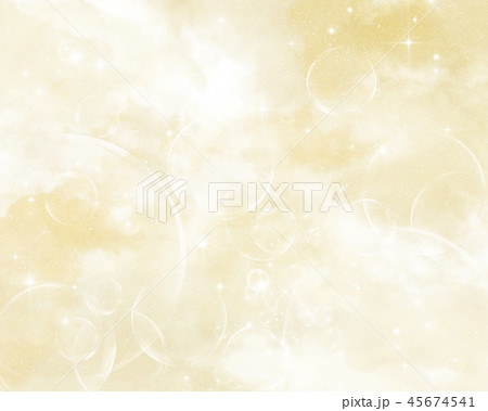 キラキラロマンティック背景：ゴールド 45674541