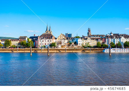 Koblenz city skyline in Germany Koblenz city skyline in Germany 45674685