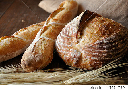 天然酵母パン 45674739