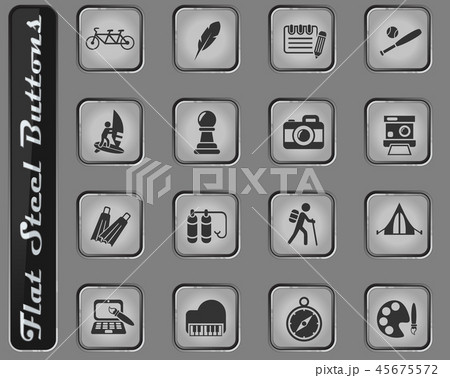leisure icon set 45675572