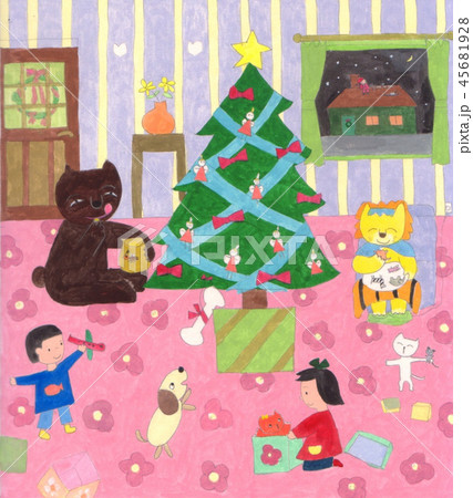 クリスマスツリー クリスマスツリー 45681928