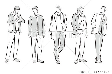 32,445 Men Fashion Flat Sketch Images, Stock Photos & Vectors | Shutterstock