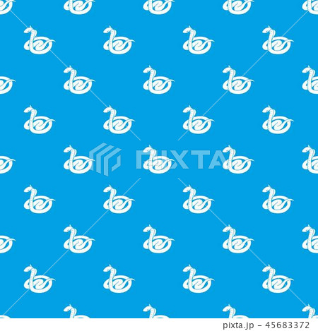 King cobra pattern vector seamless blue 45683372