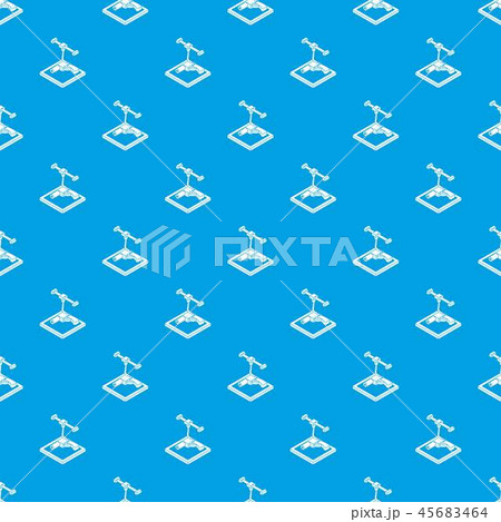 Gun d printing pattern vector seamless blue Gun d printing pattern vector seamless blue 45683464