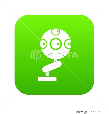 Game device icon digital green 45684088