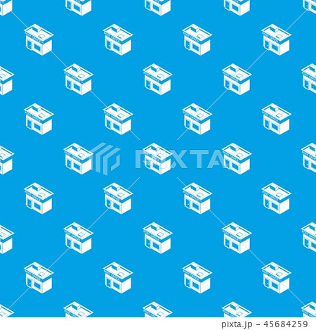 Post office pattern vector seamless blue Post office pattern vector seamless blue 45684259