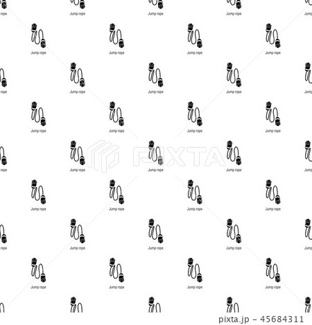 Jump rope pattern vector seamless 45684311