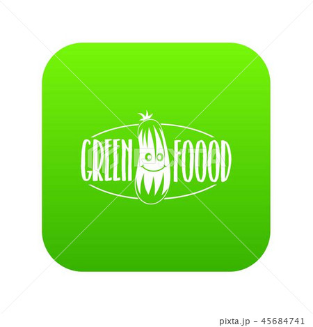 Green food icon green vector Green food icon green vector 45684741