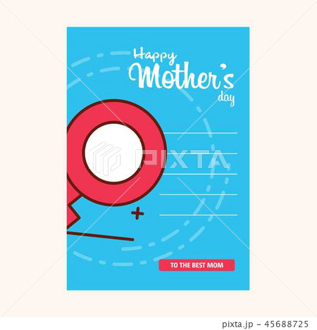 Happy Mother's Day celebration badge, tag, icon Happy Mother's Day celebration badge, tag, icon 45688725