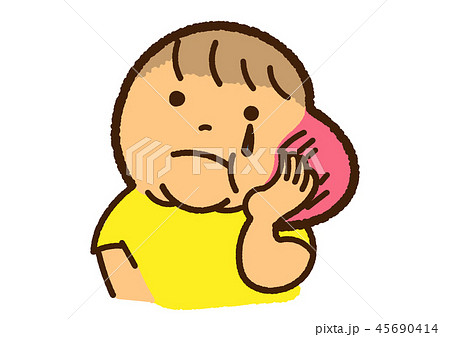 顔腫れる 45690414