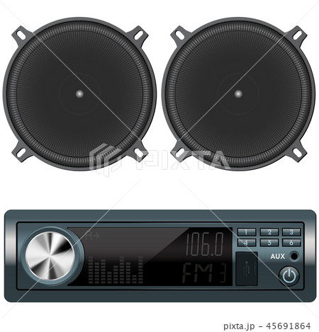 Car audio and speakers 45691864
