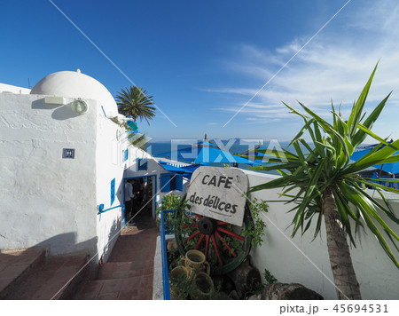 チュニジア・シディブサイド Cafe des Delices / Sidi Bou Said 45694531