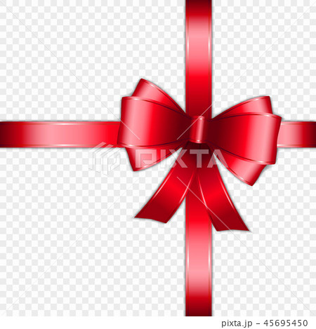red bow and ribbon red bow and ribbon 45695450