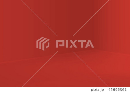 Empty show room with square corner 45696361