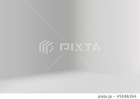 Empty show room with square corner 45696364