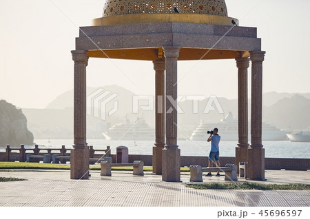 Young tourist in Oman 45696597