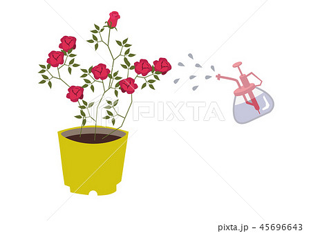 バラの花のクリップアート バラの花のデザイン素材 赤いバラのプレゼントのイラスト バラの花のブのイラスト素材