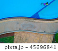 Swimming pool blue color clear water 45696841