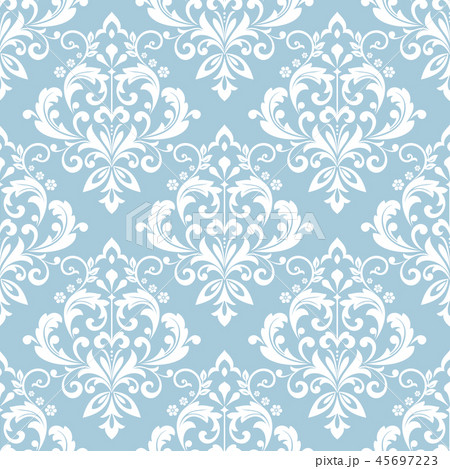 Wallpaper in the style of Baroque. A seamless Wallpaper in the style of Baroque. A seamless 45697223