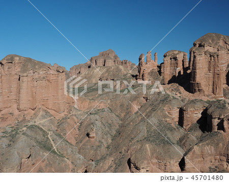張掖・氷溝丹霞景区（国家地質公園）/ 张掖冰沟丹霞 / Zhangye Binggou Danxia 45701480