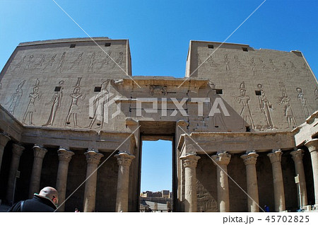 エジプト　エドゥフ神殿　ホルス神殿 45702825