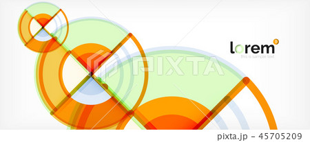 Modern geometric abstract background 45705209