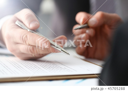 Male arm in suit and tie fill form clipped Male arm in suit and tie fill form clipped 45705288