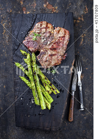 Barbecue dry aged Wagyu Porterhouse Steak Barbecue dry aged Wagyu Porterhouse Steak 45707809