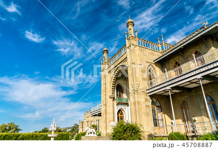 The Vorontsov Palace in Alupka, Crimea 45708887