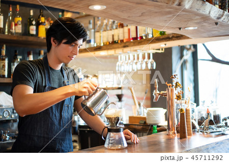 カフェ バリスタ 喫茶店 カフェ バリスタ 喫茶店 45711292