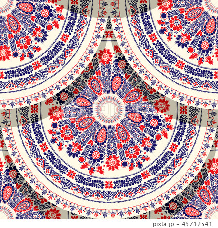 Hungarian motif tile  45712541