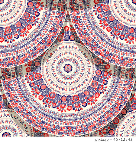 Hungarian motif tile  45712542