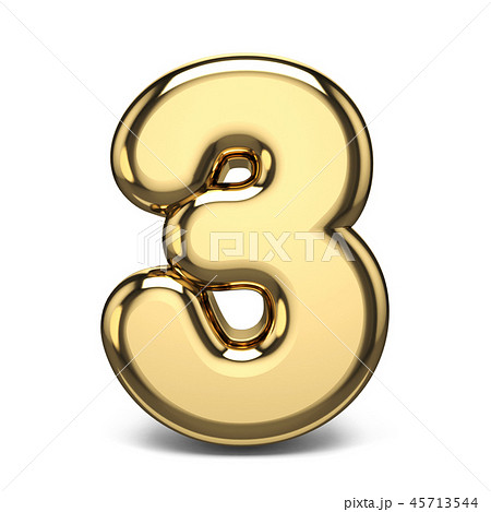 Golden number 3 THREE 3D 45713544