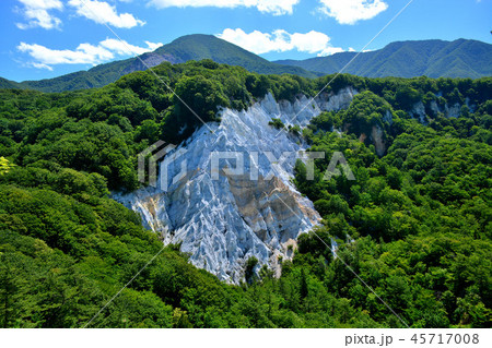 東北・白神山地・日本キャニオン・展望台より・日本キャニオンの不思議な眺め(2) 東北・白神山地・日本キャニオン・展望台より・日本キャニオンの不思議な眺め(2) 45717008