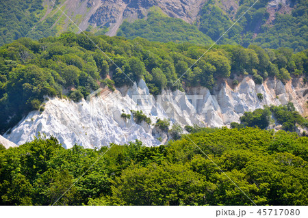 東北・白神山地・日本キャニオンの不思議な眺め・全景(12) 東北・白神山地・日本キャニオンの不思議な眺め・全景(12) 45717080