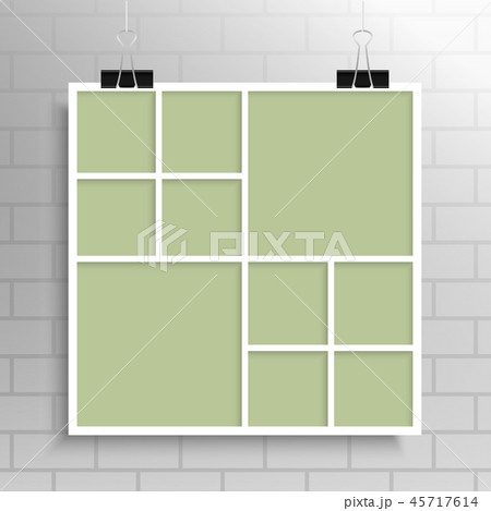 Collage Ten Frames for Photo or Illustration. Collage Ten Frames for Photo or Illustration. 45717614
