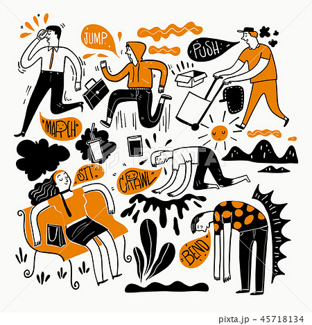 The drawing hand that conveys. 45718134