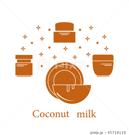Coconut milk for cosmetics and care products 45719119