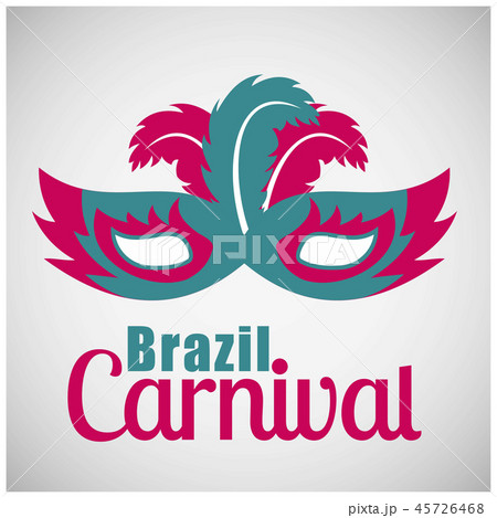 Happy Brazilian Carnival Day. red and Happy Brazilian Carnival Day. red and 45726468