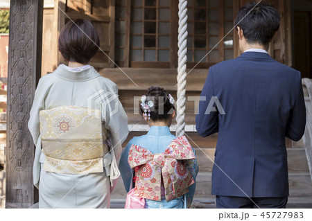 七五三お参りイメージ 7歳 七五三お参りイメージ 7歳 45727983