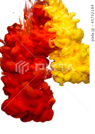 abstract formed by color dissolving in water abstract formed by color dissolving in water 45732184