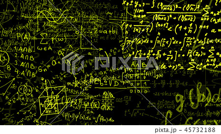 Abstract blocks of mathematical formulas Abstract blocks of mathematical formulas 45732188