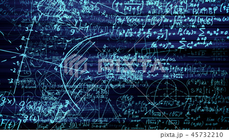Abstract blocks of mathematical formulas Abstract blocks of mathematical formulas 45732210