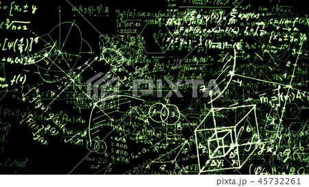 Abstract blocks of mathematical formulas Abstract blocks of mathematical formulas 45732261