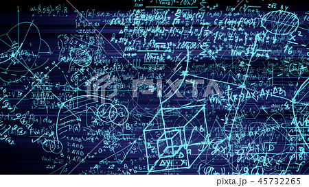 Abstract blocks of mathematical formulas 45732265